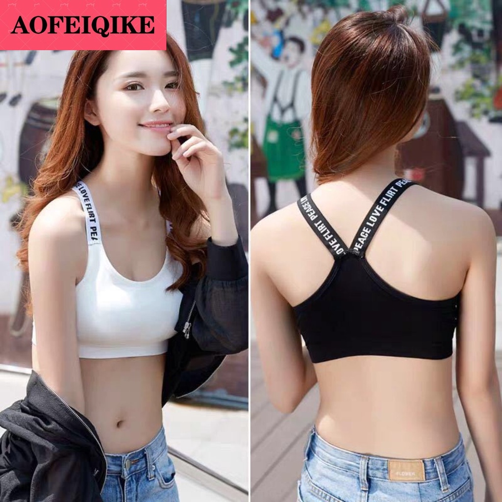 40-65Kg Sexy Bra Top Women Spo - Bralette Triangle Set 评论和价格