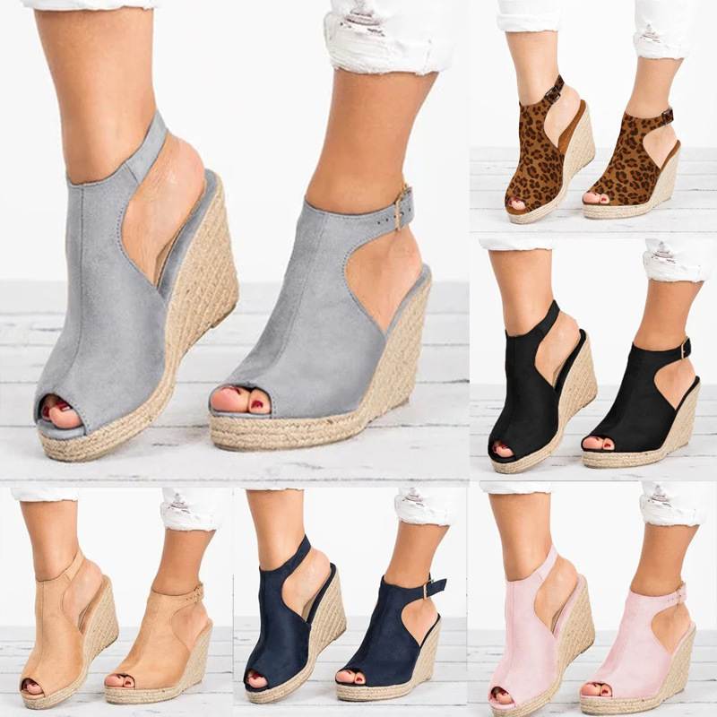 Heeled Sandals for Women Summe - Wedge Espadrille Women 评论和价格