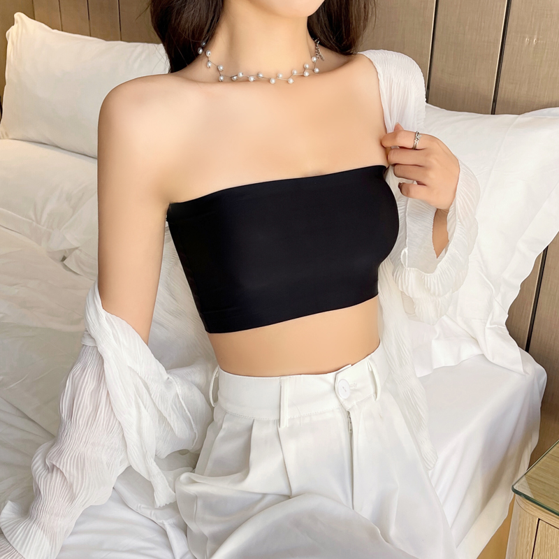 One Piece Sexy Tube Tops Women - Bralette Triangle Set 评论和价格